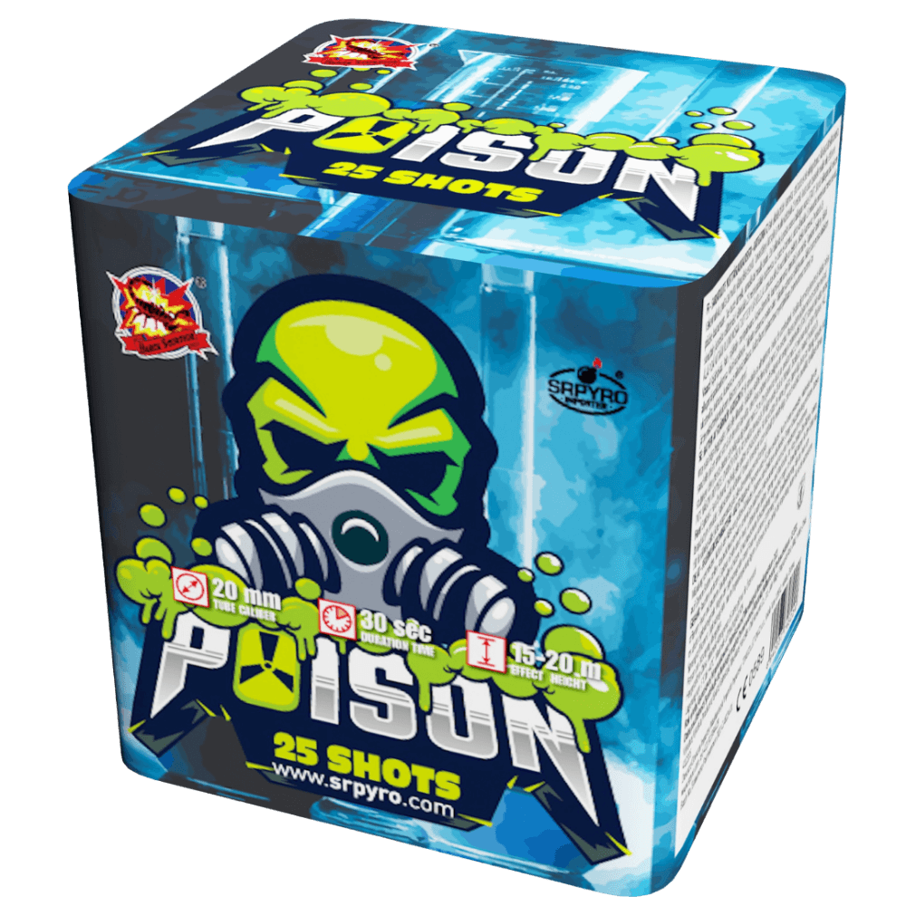 Poison 25 lövés 20 mm