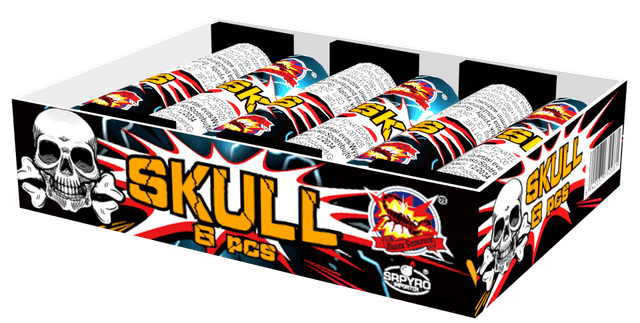 Skull 6 ks 20 mm