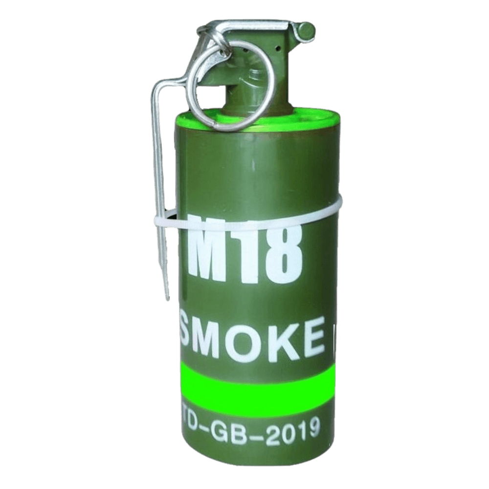Smoke bomb M-18 green
