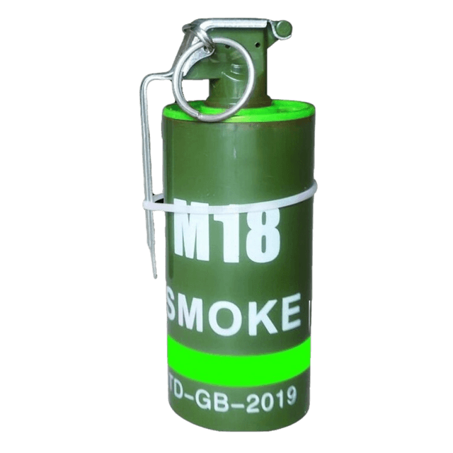 Smoke bomb M-18 green