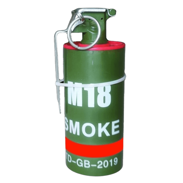 Smoke bomb M-18 red