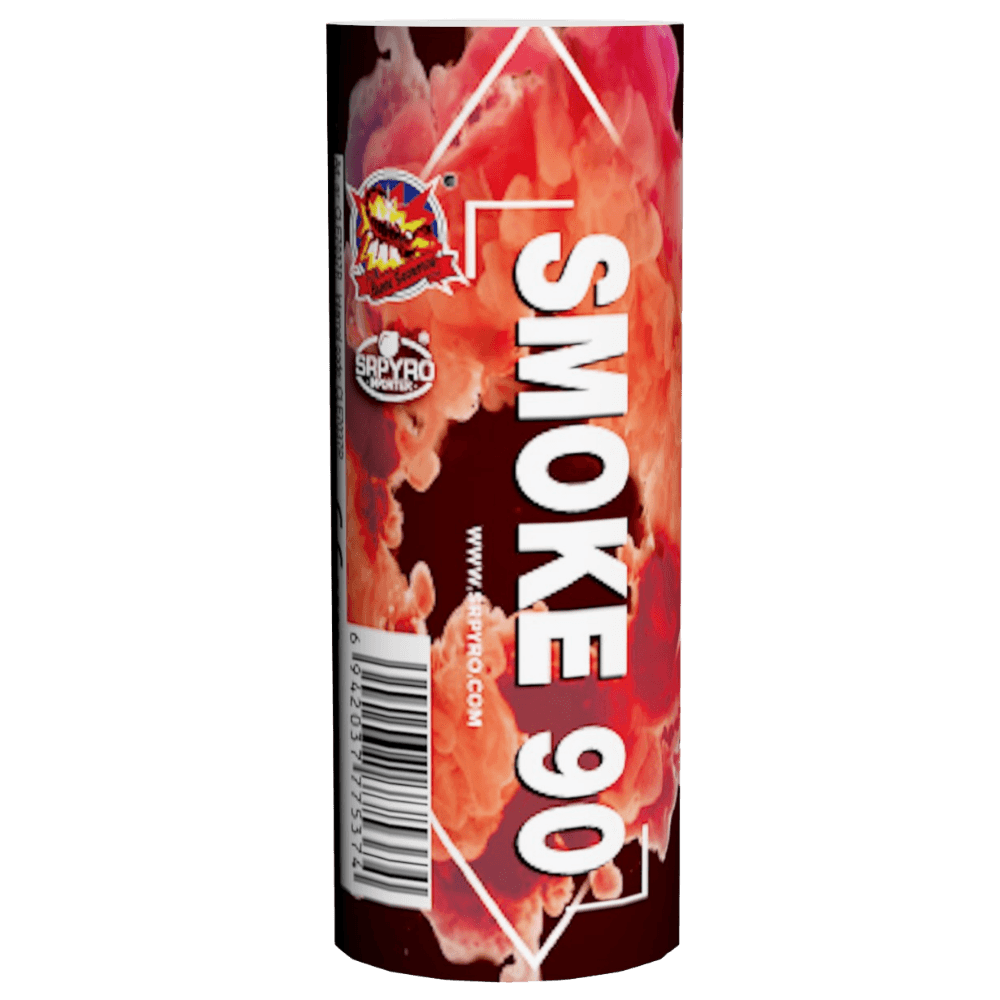 Smoke bomb SMOKE 90 red 5 ks