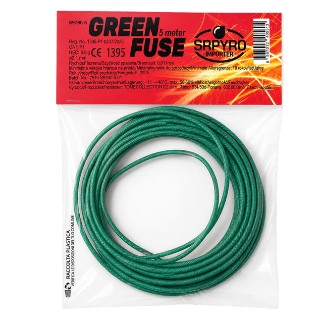 Green Fuse 5 m 100 db/karton