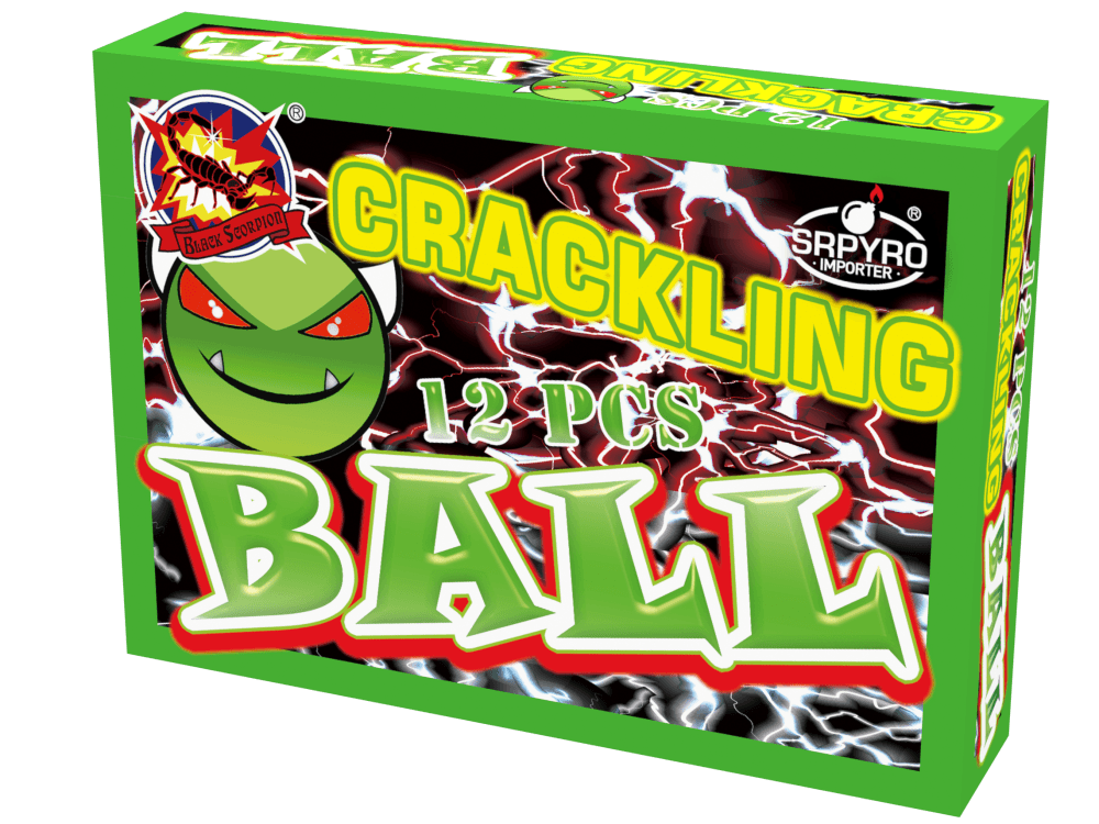 Crackling Ball 12 ks