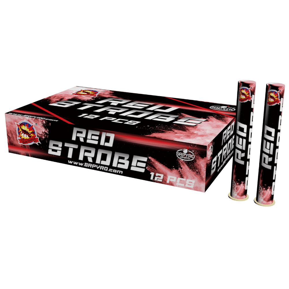 Strobes 50 seconds red 12 ks