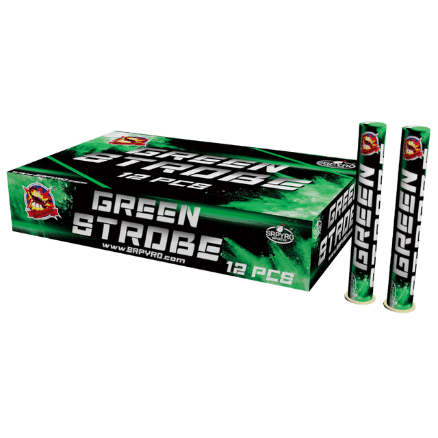 Strobes 50 seconds green 12 db