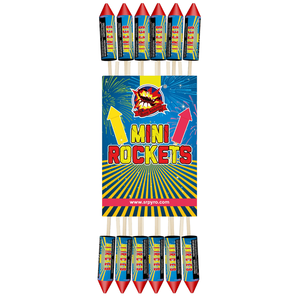 Mini rockets 15 mm 12 ks