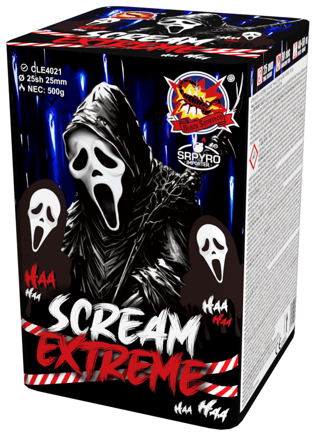 Wild Night/Scream Extreme 25 lövés 25 mm