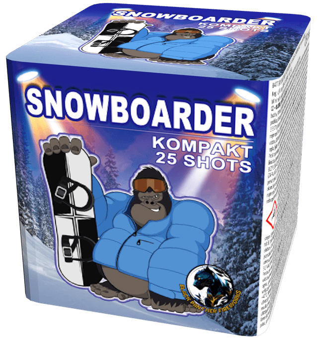 Snowboarder 25 rán 20 mm