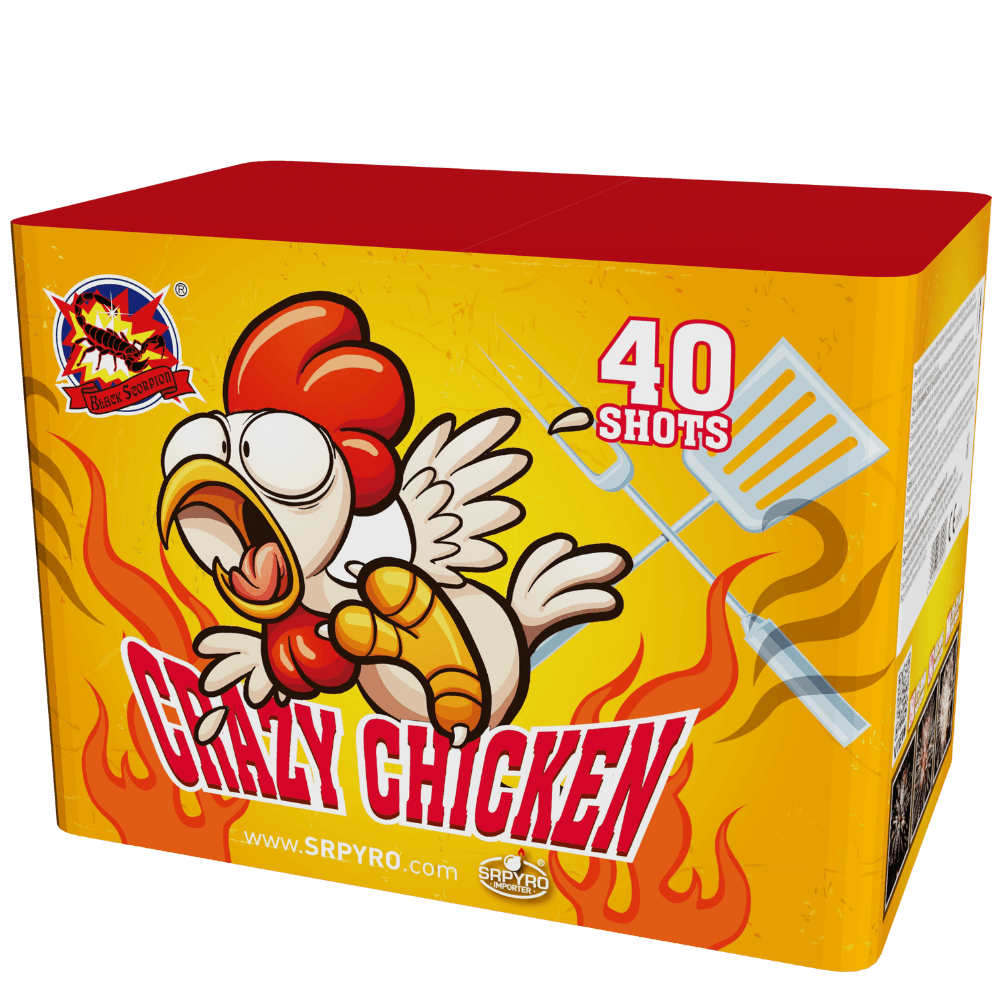 Crazy Chicken 40 rán 25 mm
