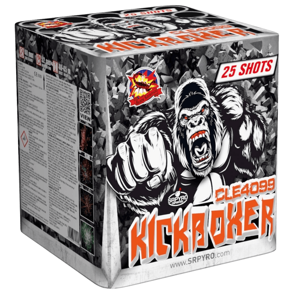 Kickboxer 25 lövés 50 mm