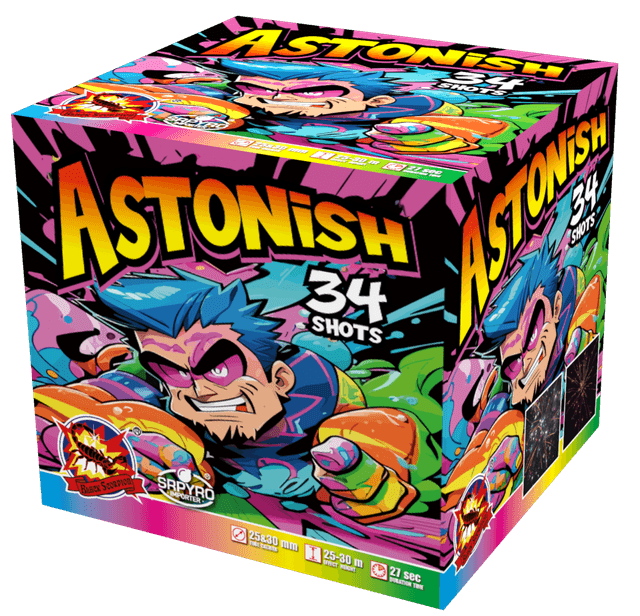 Astonish 34 rán 25-30 mm