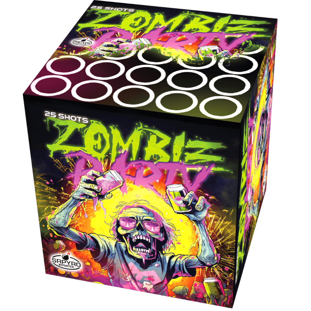 Zombie Party 25 rán 36 mm