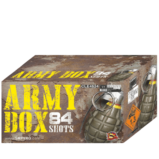 Army Box 84 lövés 30-48 mm