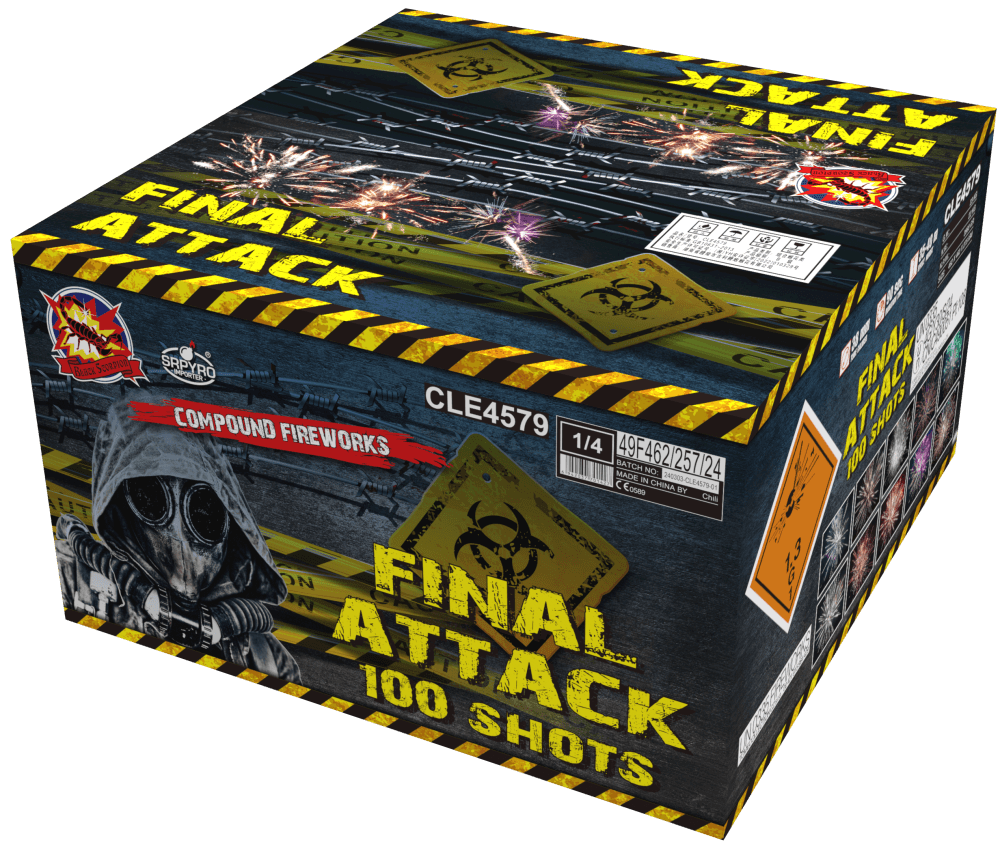 Final Attack 100 lövés 38 mm
