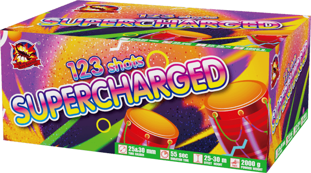 Supercharged 123 rán 25-30 mm