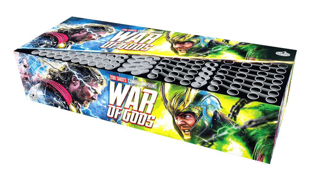 War of Gods 200 rán 38 mm