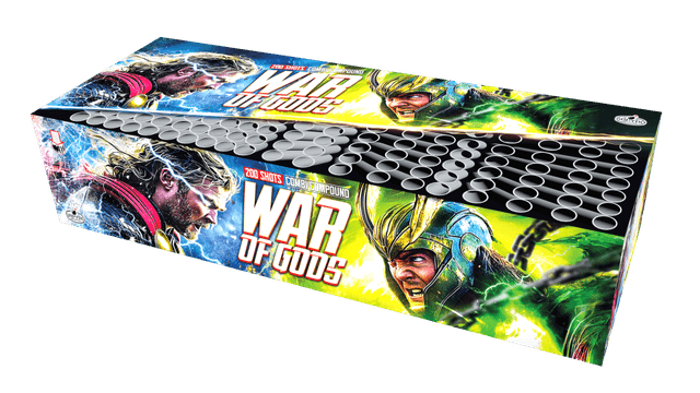 War of Gods 200 lövés 38 mm