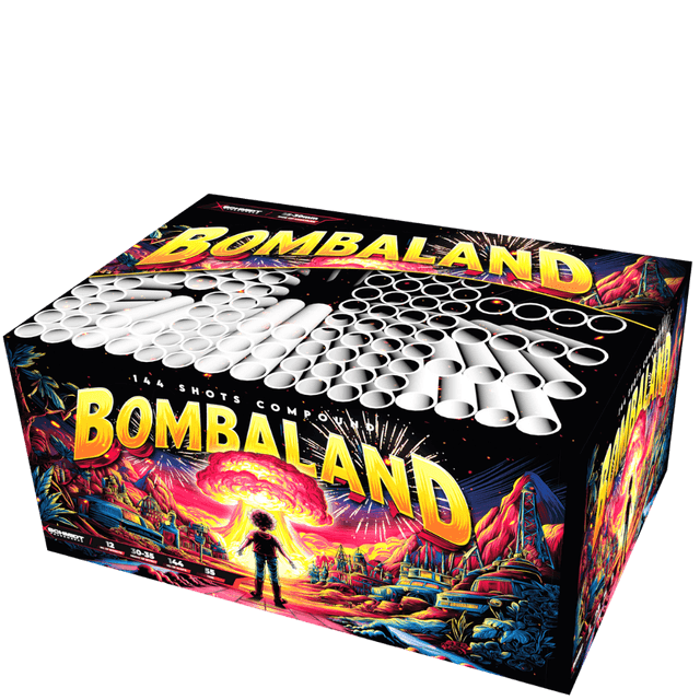 Bombaland 144 rán 25-30 mm