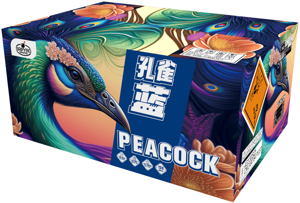 Peacock 124 rán 30 mm