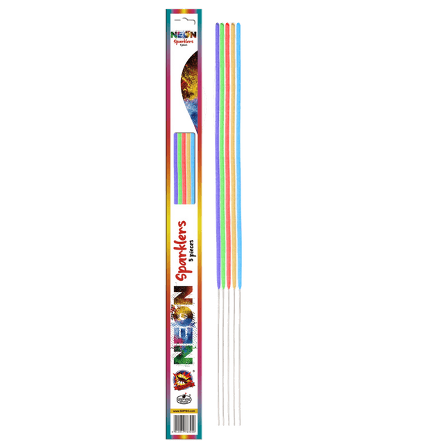 Neon Sparklers 60cm 5 db