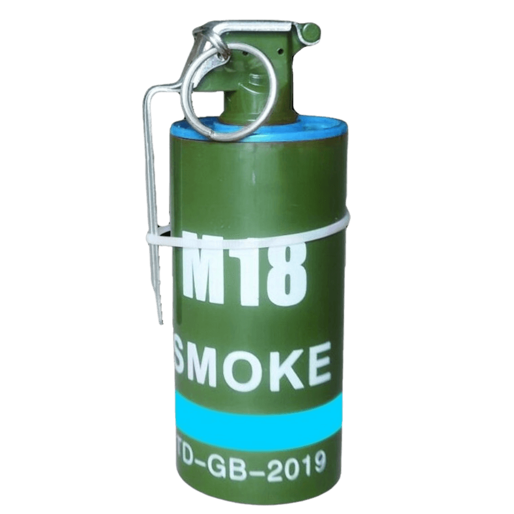 Smoke bomb M-18 blue