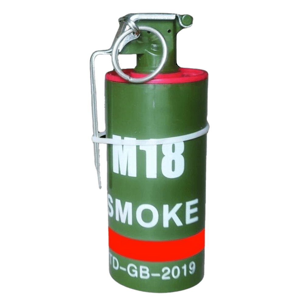 Smoke bomb M-18 red
