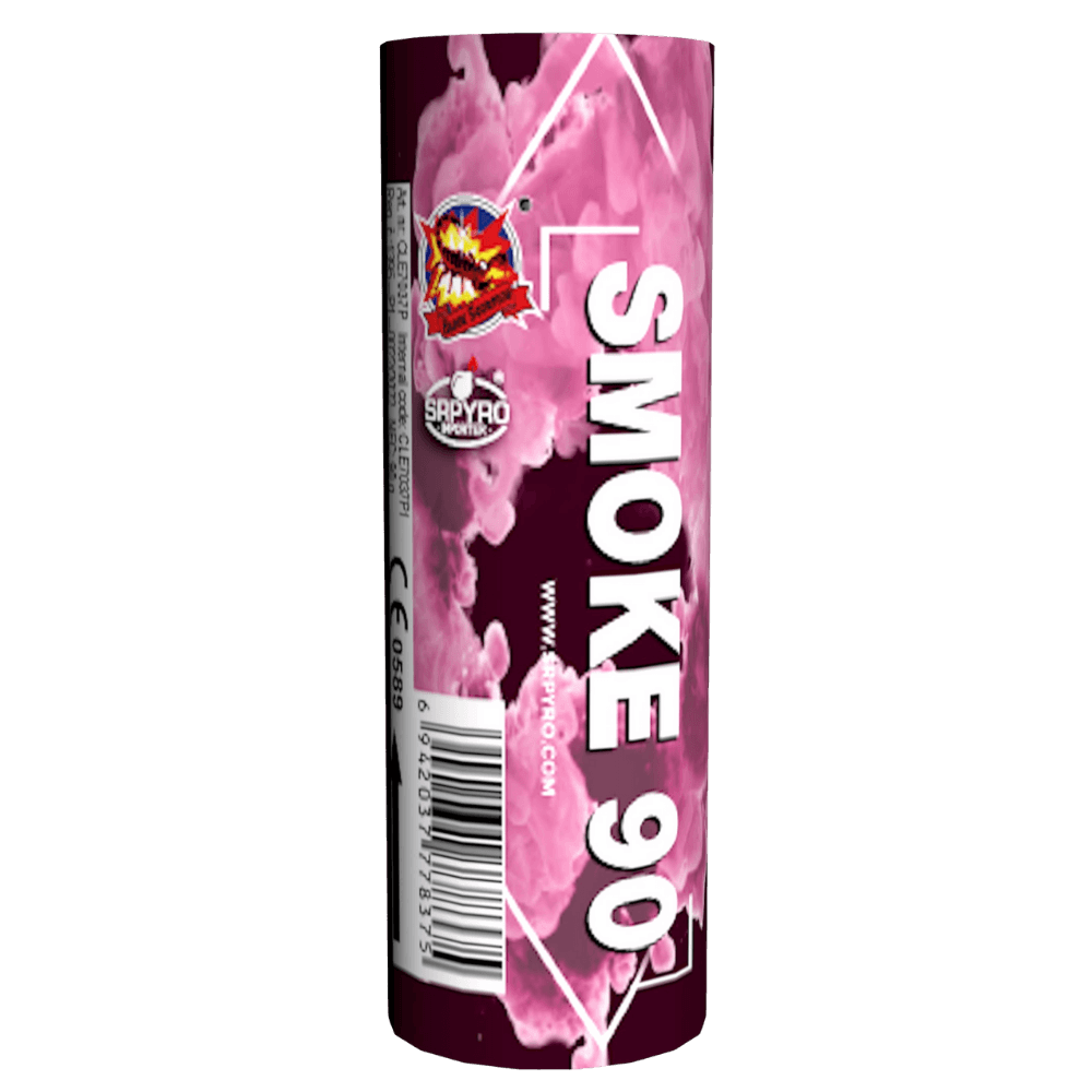 Smoke bomb SMOKE 90 pink 5 db