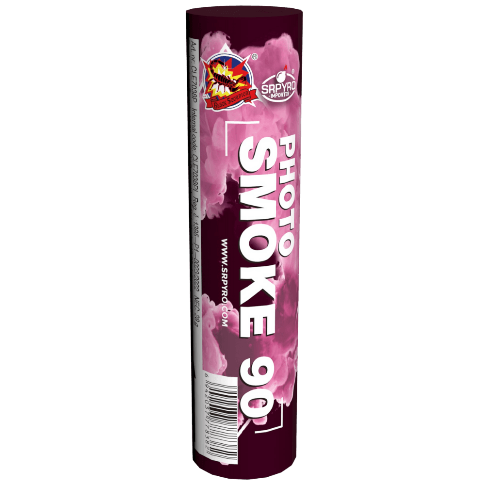 Smoke bomb Photo Smoke 90 pink 4 db