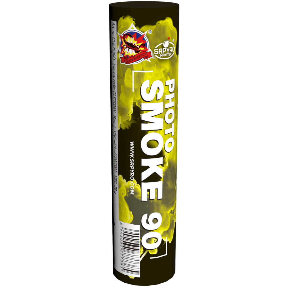 Smoke bomb Photo Smoke 90 yellow 4 db