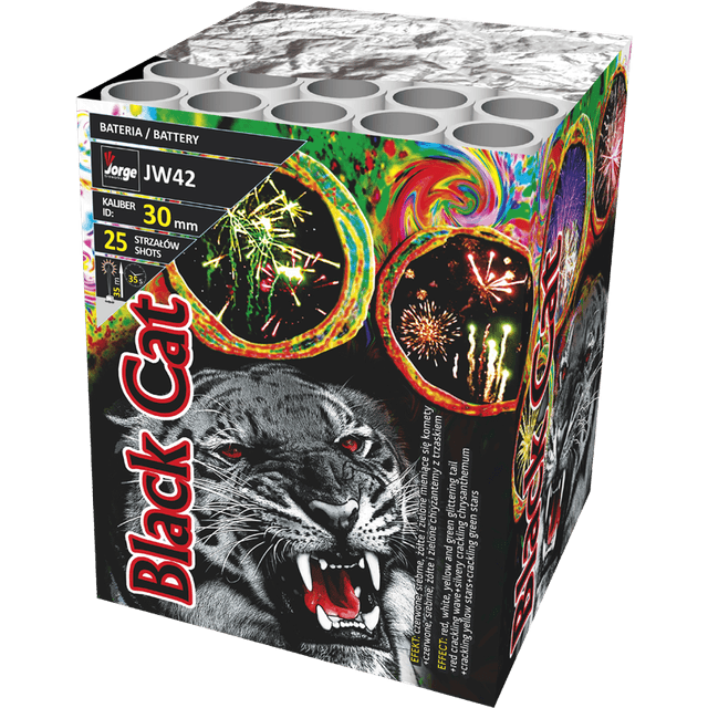Black Cat 25 rán 30 mm