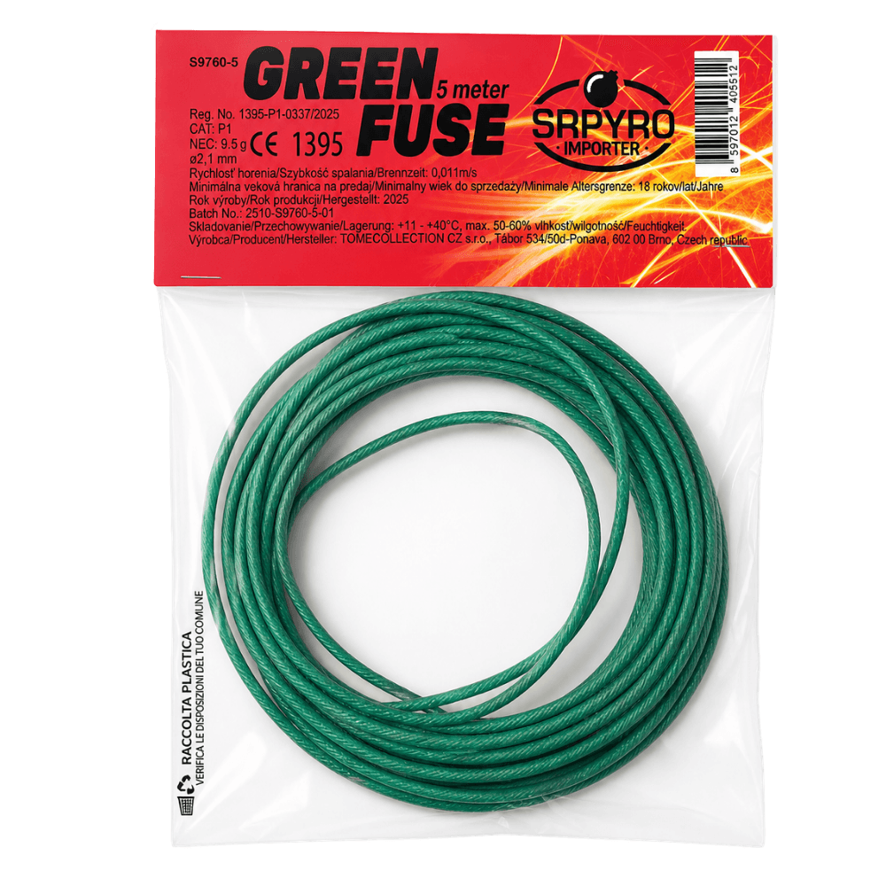 Green Fuse 5 m 100 ks/kartón