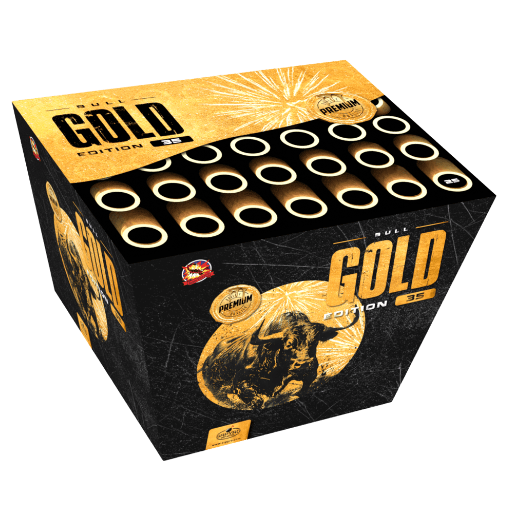 Gold edition Bull FAN 35 rán 25 mm