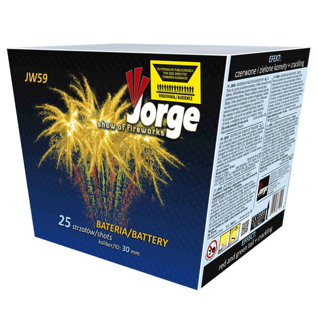 Show of Fireworks 25 rán 30 mm (JW59)